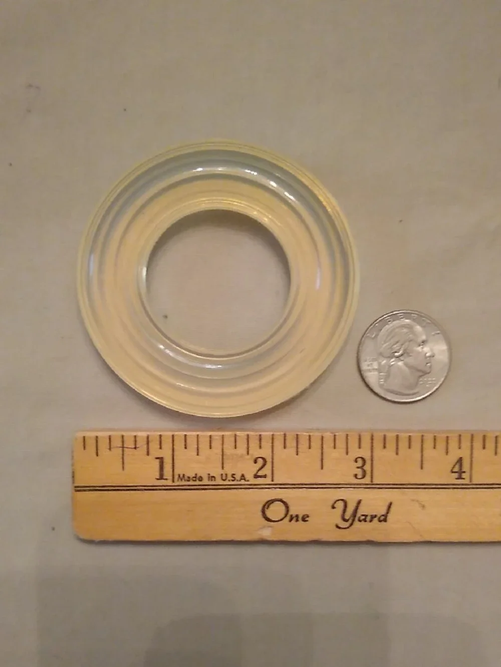Clear Silicone C-ring